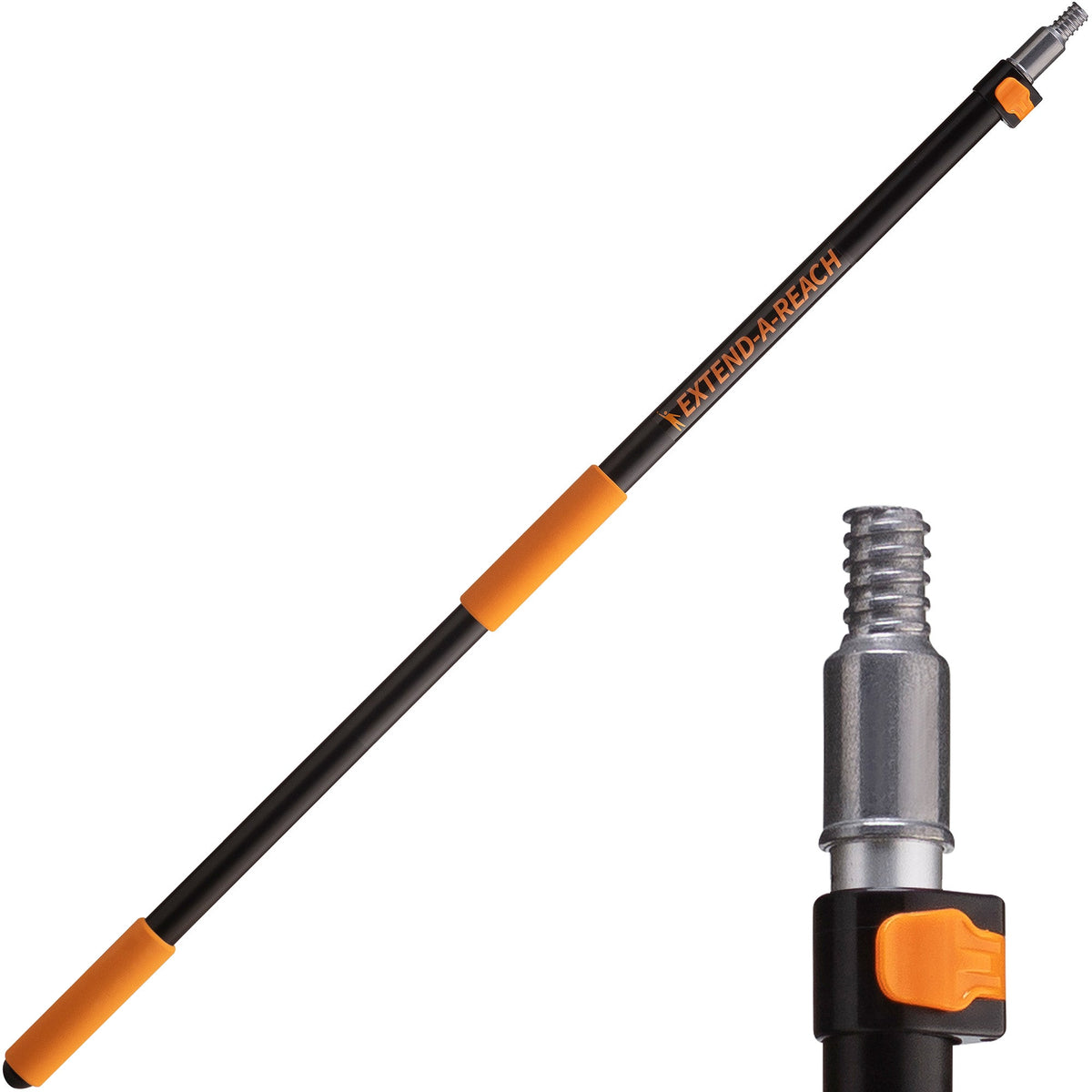 Extend-A-Reach 5-8 ft Telescoping Extension Pole with Universal Metal Tip