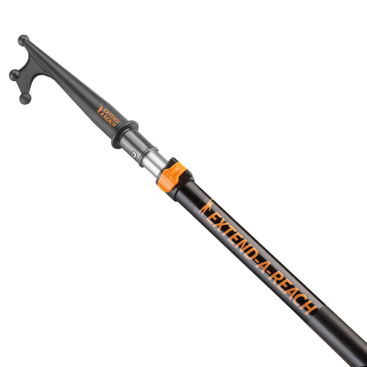 Extend-A-Reach Boat Hook for Docking with Telescoping Extension Pole