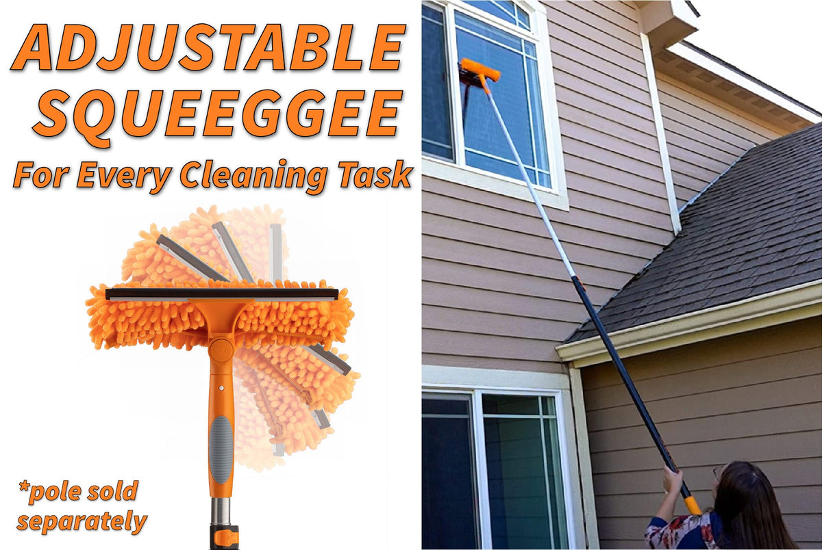 Extend-A-Reach High Reach Duster Kit with Baseboard and Wall Washer Mop
