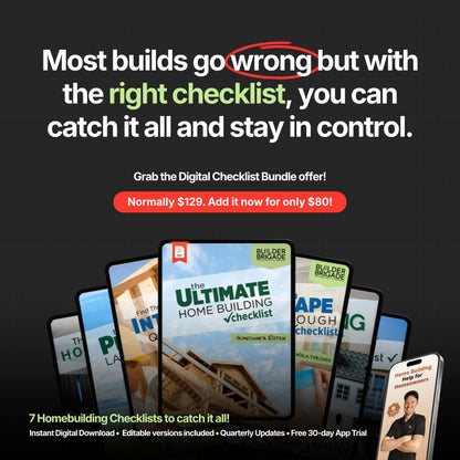 [Workbook] The Ultimate Home Building Checklist